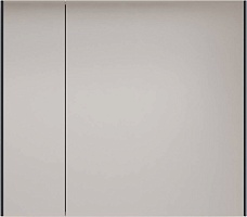 Style Line Зеркальный шкаф Лима 80 эмаль графит матовая